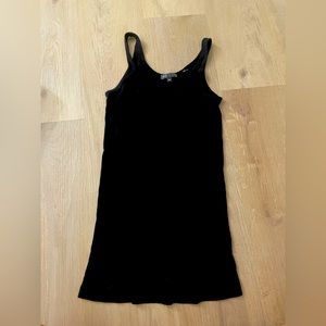 Ribbed Black Vince Tank Top Size M